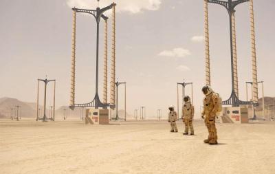 One of the Mars Home Planet contest winners designed wind turbines that reap energy from dust storms—and provide a protective shield for settlements.