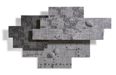 The Relaxing Floors collection is the culmination of art, science and human-centered design based on fractals — the building block of many of nature’s patterns. Photography courtesy Mohawk Group.