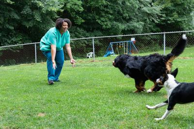 When Café Wakefern reopened for business, Bridgett Jeffries was there to greet her canine customers with open arms.