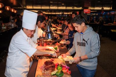 AEG’s LA Galaxy Foundation and StubHub Center Foundation host the 15th Annual Thanksgiving Foundations’ Feast for 250 local children and families at StubHub Center in Carson, Calif. on November 19, 2018.