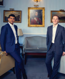 UK VERG cofounders Louis Saund and Charles Martin