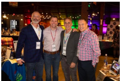 Members of Frontier Co-Op accepted the WPF Trailblazer Award at the 2019 Party with a Purpose in Austin, Texas.