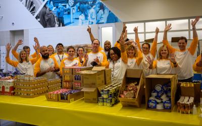 Subaru of America, Inc. kicks off 2019 Share the Love by hosting HQ event to help combat childhood hunger with Food Bank of South Jersey.