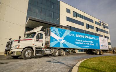 Subaru of America, Inc. kicks off 2019 Share the Love by hosting HQ event to help combat childhood hunger with Food Bank of South Jersey.