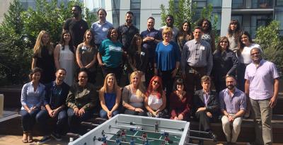 Viacom volunteers and their community partners met to explore solutions to the organization’s concerns at Viacom’s new Hollywood facility in October 2017.