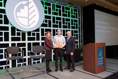 GM is the winner of the Wildlife Habitat Council's Avian Project award, recognizing initiatives that effectively support, monitor, and address the needs of targeted bird species.
