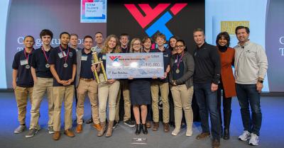 WWT awards a $10,000 grant to winners of its annual STEM Student Forum and Hackathon.