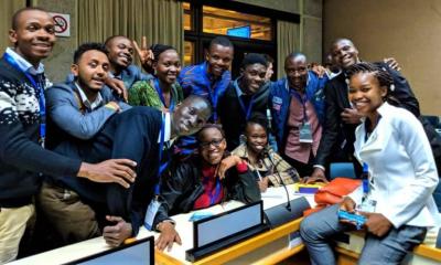 Youth delegates in high spirits but at home they face degradation challenges that limit their future and that of their country. Photo: Salina Abraham