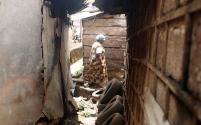 When Alvine was diagnosed with hypertension, she had to travel to Bamenda, a city in the North-West of Cameroon and 8 hours away by bus, to buy a treatment she could afford. Today, she travels 5 kilometers from her home to the Etoug-Ebe Baptist hospital to buy her treatment and get her health numbers checked.