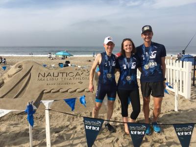 More than 50 AEG employees on the AEG Tri Team compete in a half-mile ocean swim, 17-mile bike ride and four-mile run to benefit Children’s Hospital Los Angeles in conjunction with the race’s Entertainment Industry Challenge at the Nautica Malibu Triathlon in Malibu, Calif. on September, 15, 2019.