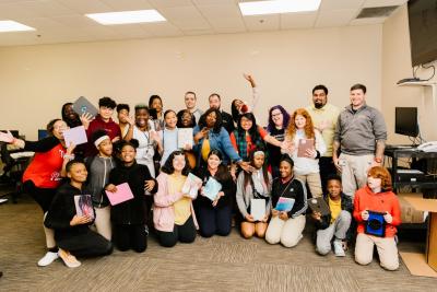 Comcast offices across the country held events, each tailored to their own program, to surprise the “Littles” with their new iPads.