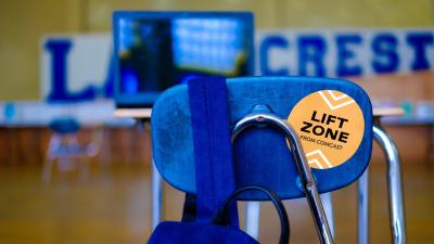 Lift Zones are designed to help those students who, for a variety of reasons, are unable to connect to distance learning at home.