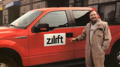 Circa 2013, Don Riley admires a new pickup truck that ZiLift, one of CTV’s now-portfolio companies, had just bought for its Bakersfield, California, field office. “ZiLift did a lot of work for our San Joaquin business unit, installing their new electrical downhole submersible pumps in our wells in Kern River Field and Midway Sunset Field,” said Riley.