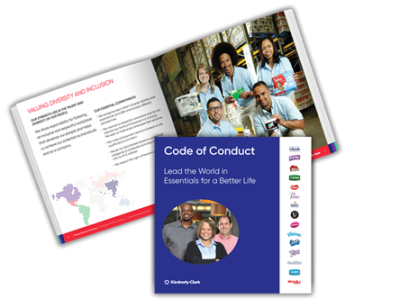 Authenticity is one of Kimberly-Clark’s core values, which is defined by the company as honesty, integrity and courageously doing the right thing. Recently, the company’s ethics and compliance team made changes to their Code of Conduct to make it easier our employees to live out those values.