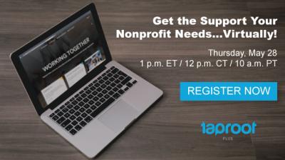Register for Taproot Foundation's webinar to learn how to connect with virtual pro bono support.
