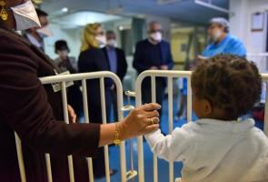 A young patient at King Dinuzulu Hospital, which provides multidrug-resistant TB services. Photo courtesy of Jonathan Burton