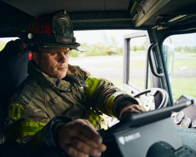 A generation younger than Brant, firefighter Matt Barczak has helped advocate for getting first responders educated on relevant technologies and connected in rural areas.