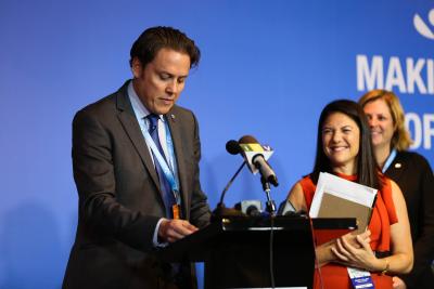 Visa Foundation and Women's World Banking grant announcement, Dar es Salaam, Tanzania