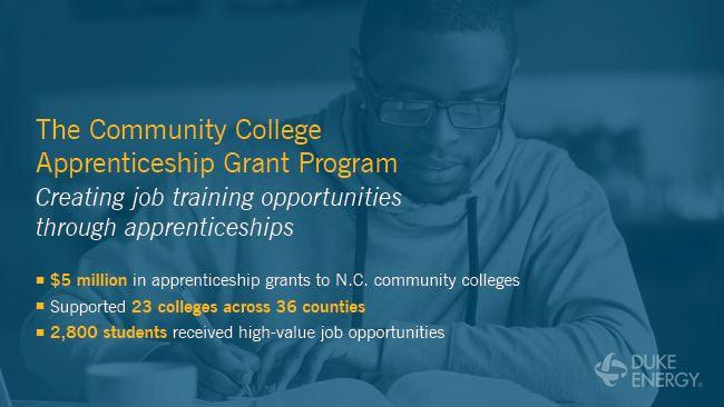 Duke Energy Creates Job Training Opportunities Through 900