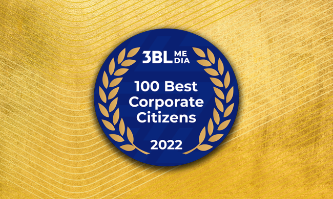 "3BL Media 100 Best Corporate Citizens 2022"
