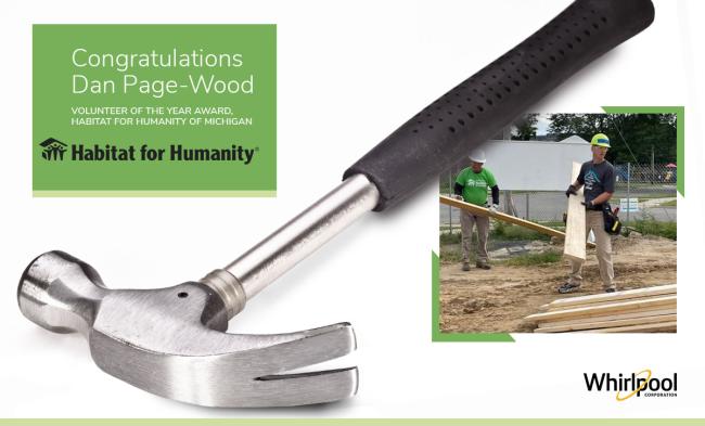 Congratulations Dan Page-Wood