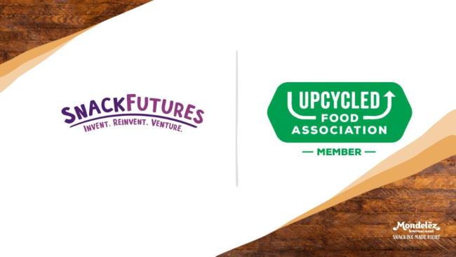 SnackFutures and Upcycled Food Association logos