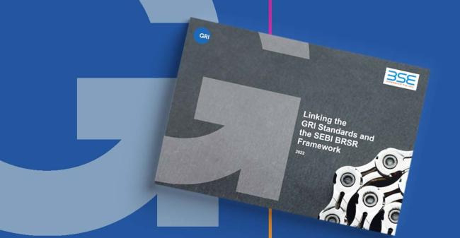 Guidance on GRI sustainability reporting for India companies front of guidance book