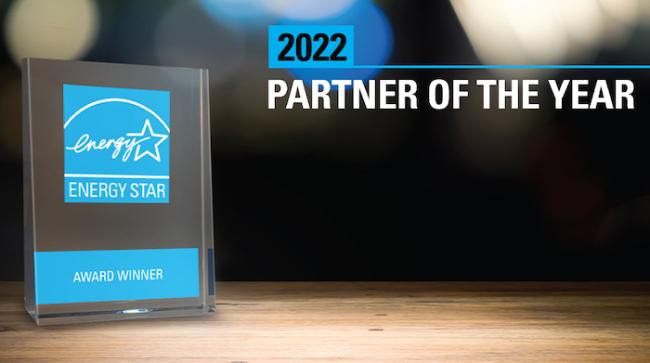 ENERGY STAR 2022 Partner of the Year award