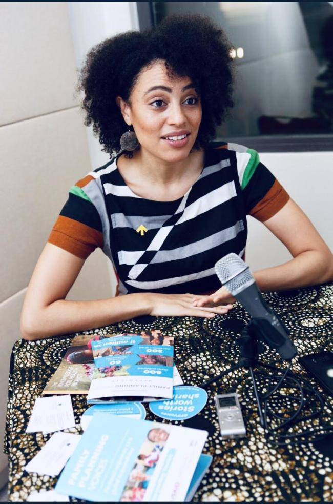 Lori Adelman, director of youth engagement for Women Deliver, says today's young activists are challenging norms and building strategic networks to drive positive change. photo by David Alexander