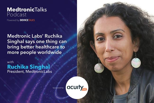 Medtronic Labs' president, Ruchika Singha