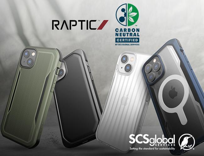 Four Raptic phone cases