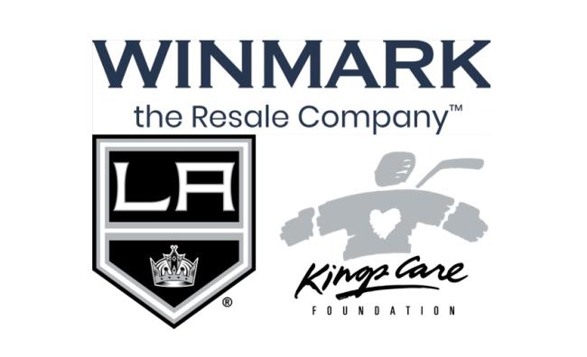 LA Kings and Winmark Corporation logos