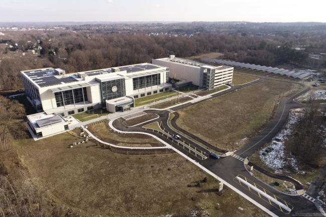 Howard County Courthouse aerial photo