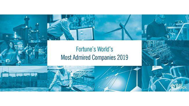 Duke Energy Named One Of Fortune S World S