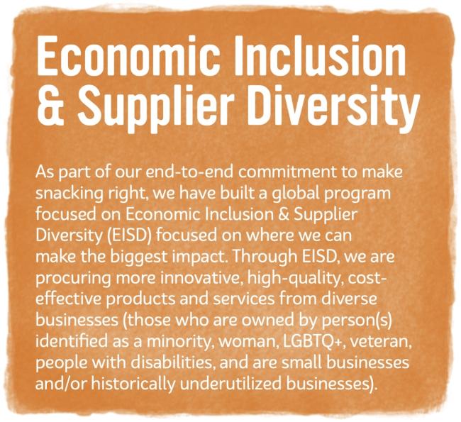 "Economic Inclusion & Supplier Diversity" 
