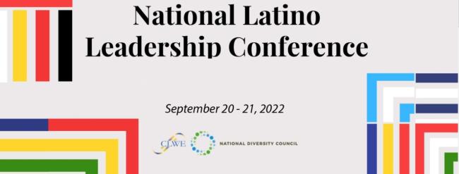 National Latino Leadership Conference banner