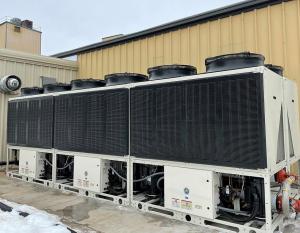 The Cannon Falls, MN facility’s new chillers with a single, closed-loop water recirculation system designed to substantially reduce the sites annual water usage  Open Slideshow Machinery for reducing emissions outside buildingOpen Slideshow The Cannon Falls, MN facility’s new regenerative thermal oxidizer