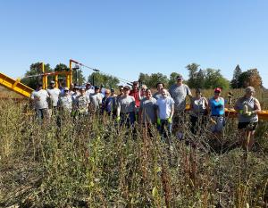  CNH Industrial employees supported the Hunger Task Force Farm