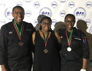 Sodexo and partners celebrate ACT-SO competition winners.