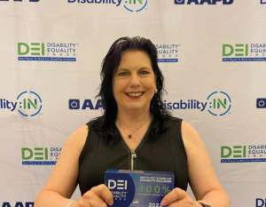 Global POD Leader of the Disability@VMware Power of Difference (POD) community, Rachel Hodgson