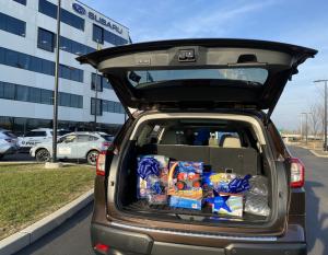 Subaru of America, Inc. and local Subaru retailers partnered with Make-A-Wish® New Jersey to deliver a surprise wish for eight-year-old Camden boy. Photo credit: Make-A-Wish