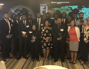 Interns with Symantec nonprofit partner YearUp are matched with professional mentors as part of the organization’s program to empower professionals from diverse backgrounds and close the “opportunity divide”.