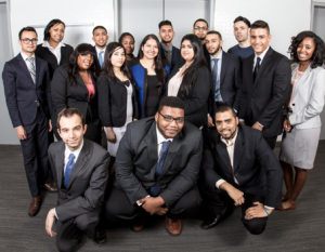 Above, the third class of Symantec C3 students at non-profit partner NPower includes 17 students, 47% of which are female.