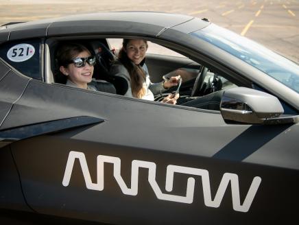 To honor Clemetsen’s ingenuity, Arrow provided her with the opportunity to drive its Semi-Autonomous Motorcar, or SAM Car