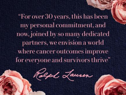 Ralph Lauren quote with Roses