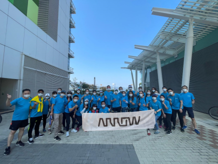 Arrow Electronics team in Hong Kong 