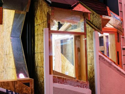 Eight pullout modules showing energy-efficient roof and attic construction are on display at SCE’s Energy Education Center. Credit: Randall Creasey