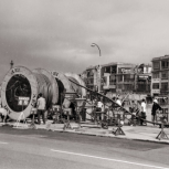 CLP workers were laying cables in Kowloon City in the 1950s to support industrialisation and population growth.