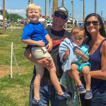 Wesley and Katy Beth Seaburg have three children Weston, 4, Walker, 2, and not pictured, Libby Kate, who's 3 months old.