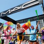 MAC float in the LA Pride Parade